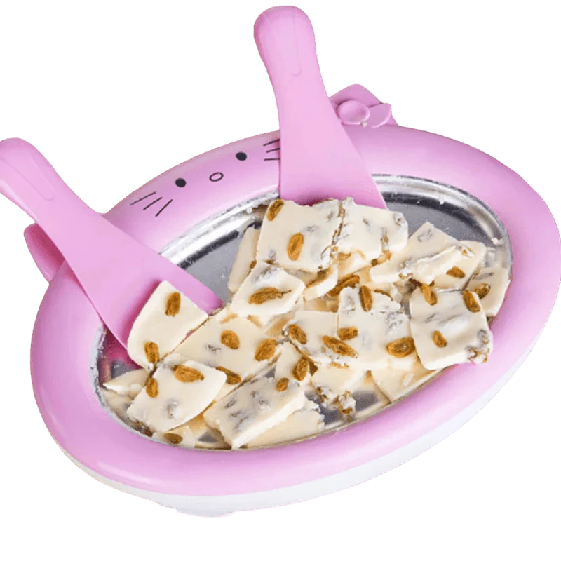 Bandeja Helado Frito y Yogurt – Azul