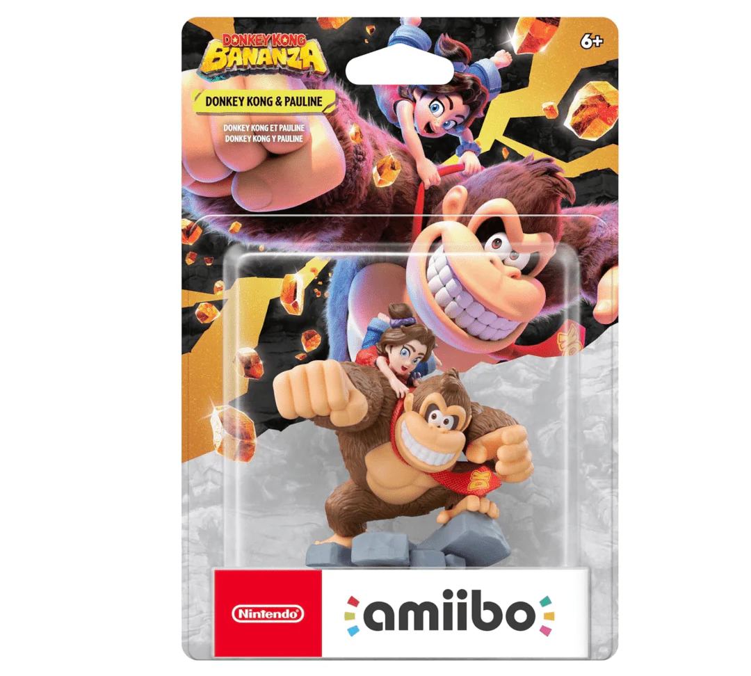 AMIIBO DONKEY KONG BANANZA + PAULINE