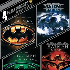 BATMAN 4 FILM COLLECTION BLU-RAY