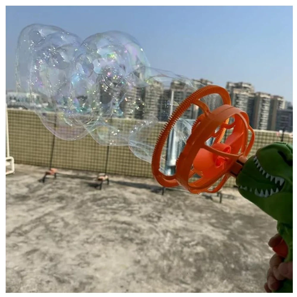 Pistola de burbujas mágica – Dinosario