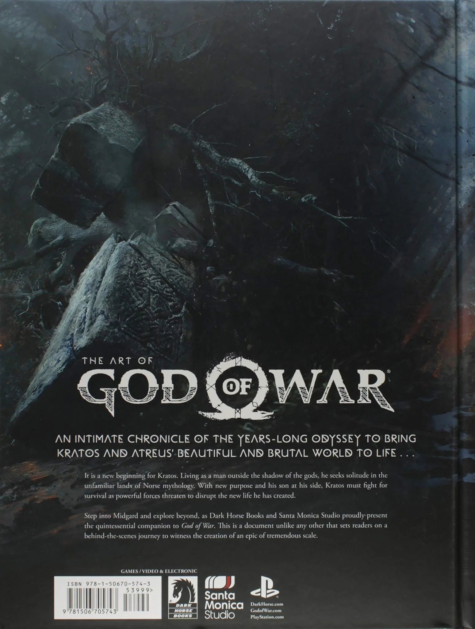 GOD OF WAR PS4 LIBRO DE ARTE - Imagen 8