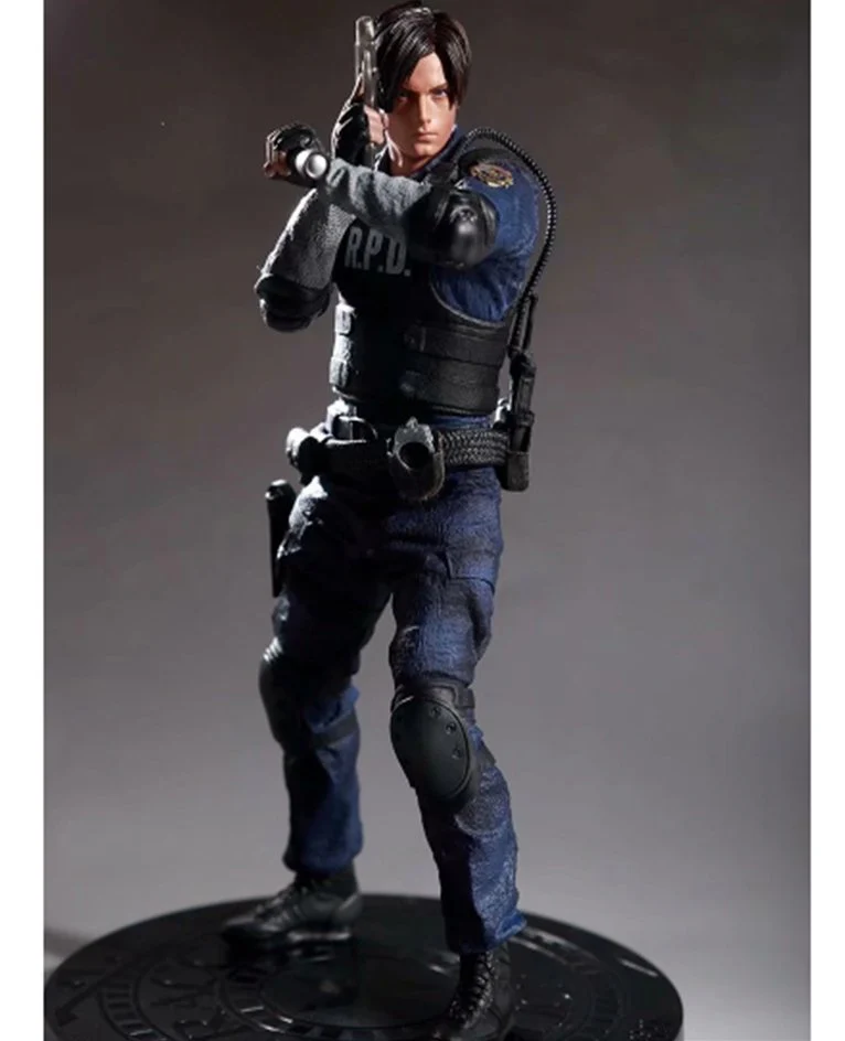 LEON KENNEDY RESIDENT EVIL 2 FIGURA PVC 32CM