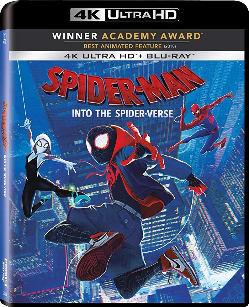 SPIDER-MAN INTO THE SPIDER-VERSE BLU-RAY 4K