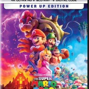 SUPER MARIO BROS MOVIE BLU RAY 4K