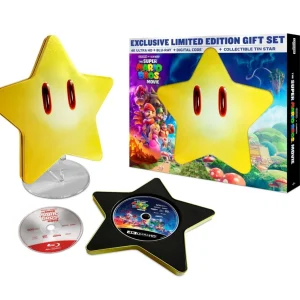 THE SUPER MARIO MOVIE BLU RAY 4K